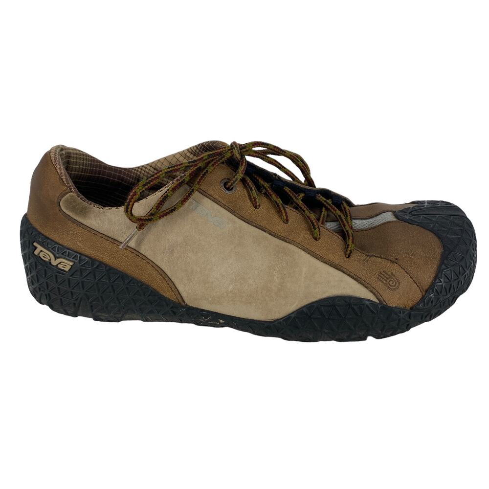 Mens TEVA Mush US 8.5 / EU 41.5 Leather Lace Up Shoes 6587 Anti-Slip